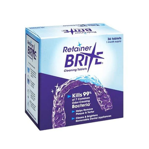 Retainer Brite Cleaning Tabs x36