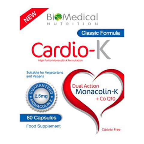 Biomedical Nutrition Cardio-K 60 Capsules