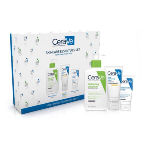 CeraVe Skincare Essentials Set For Normal To Dry Skin