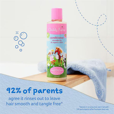 Childs Farm Conditioner - Strawberry & Organic Mint Scent 250ml