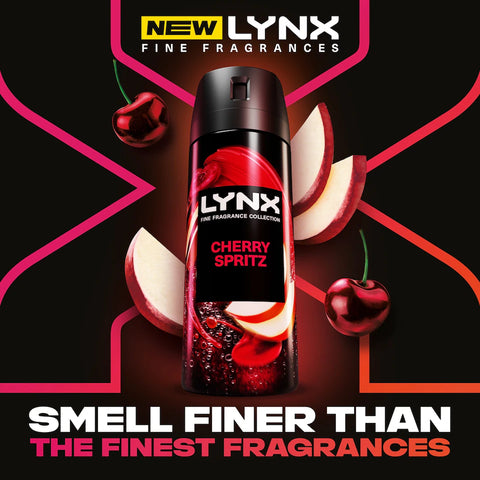 Lynx Body Spray 150ml - Cherry Spritz