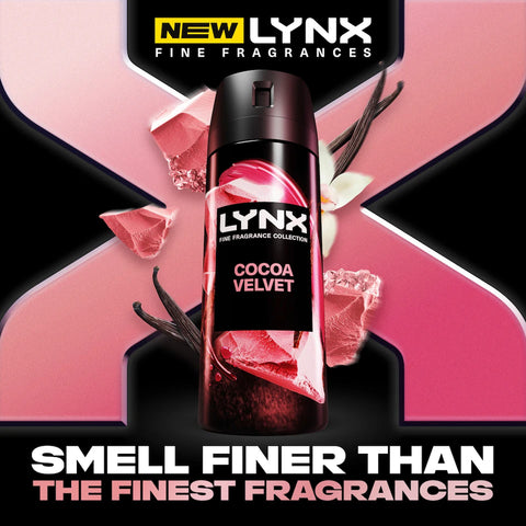 Lynx Body Spray 150ml - Cocoa Velvet