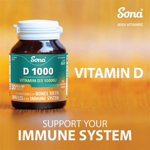 Sona D 1000 30 Tablets