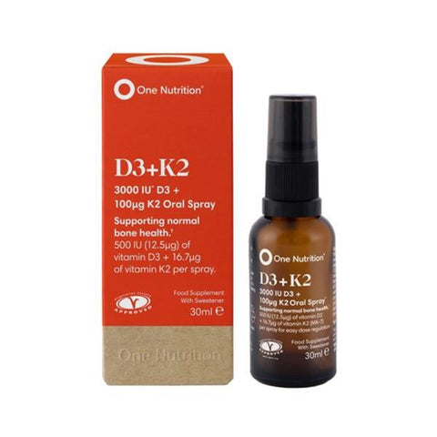 One Nutrition D3+K2 Oral Spray 30ml