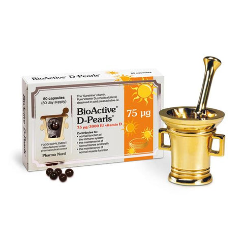 BioActive D-Pearls 3000IU x80 Capsules