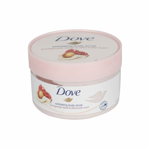 Dove Exfoliating Body Scrub - Pomegranate Seeds & Shea Butter Scent