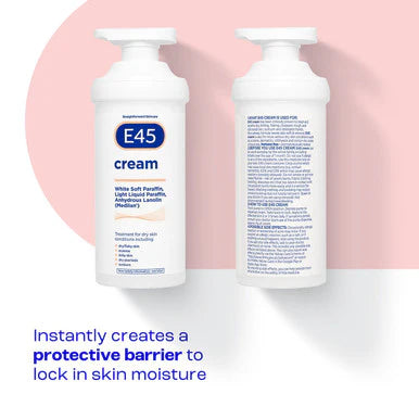 E45 Cream Pump 500g