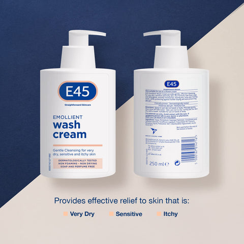 E45 Emollient Wash Cream 250ml