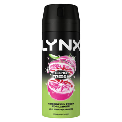 Lynx Body Spray 150ml - Epic Fresh