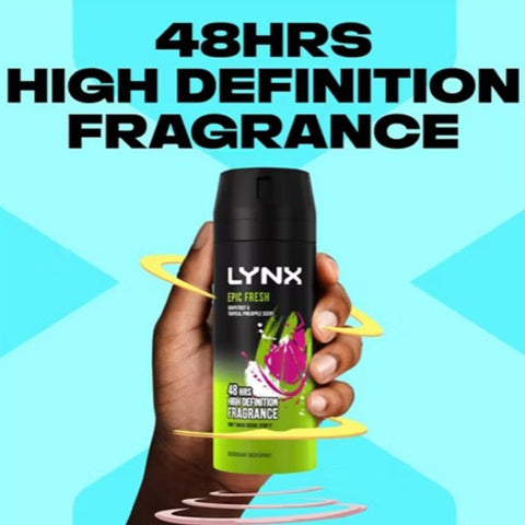 Lynx Body Spray 150ml - Epic Fresh