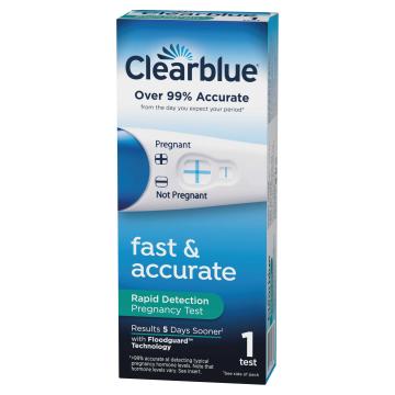Clearblue Rapid Detection Pregnancy Test x1 Pack
