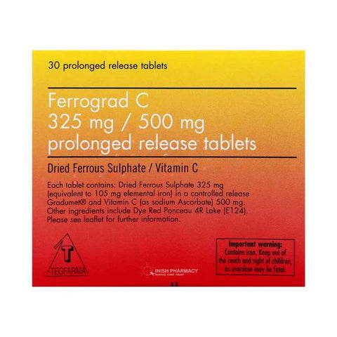 Ferrograd C 325mg/500mg Prolonged Release Tablets