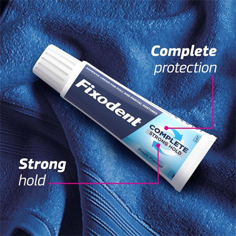 Fixodent Complete Strong Hold Adhesive Cream 47g
