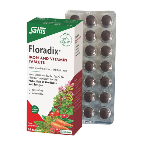 Floradix Iron & Vitamin Tablets 84
