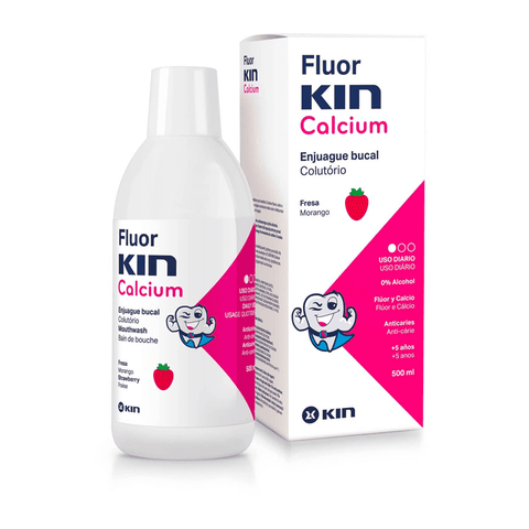 Fluor Kin Calcium Mouthwash 500ml
