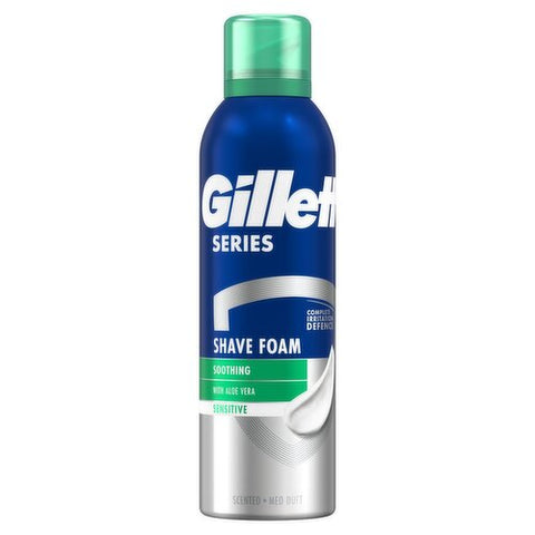 Gillette Series Sensitive Soothing Shave Foam 250ml