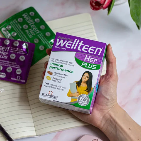 Vitabiotics Wellteen Her Plus Dual Pack 56 Tabs/Caps