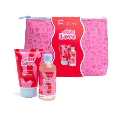 IDC Institute In Love Cosmetic Bag Gift Set