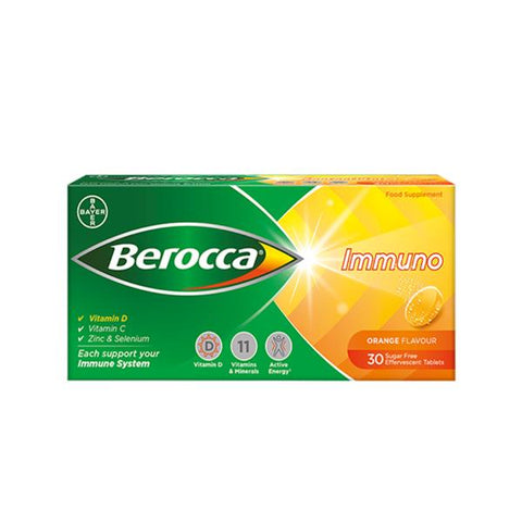 Berocca Immuno 30 Effervescent Tablets