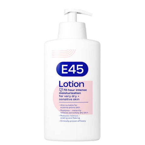 E45 Lotion Pump 500ml