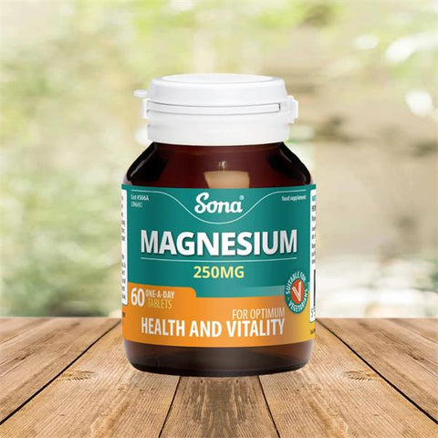 Sona Magnesium 250mg x60 Tablets