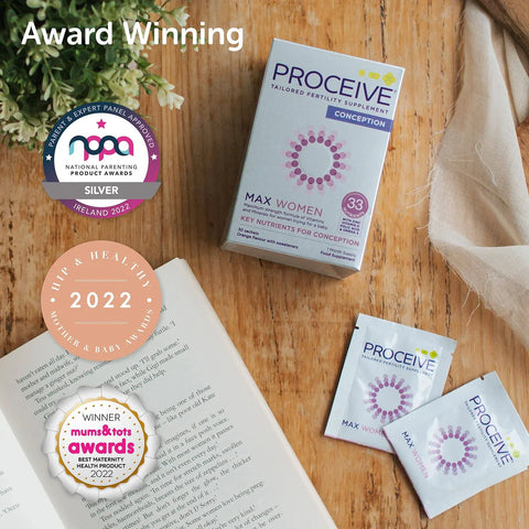 Proceive Conception Max Women 30 Sachets - Orange Flavour