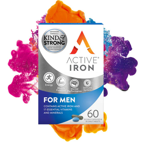 Active Iron Men Supplement 60 Pack