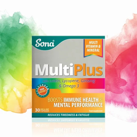 Sona MultiPlus Full Spectrum Multivitamin 30 Capsules
