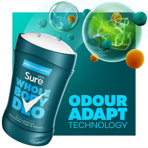 Sure Men Whole Body Deodorant Stick - Ocean Rush