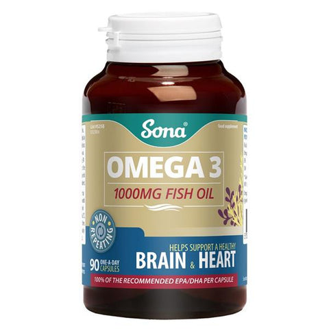 Sona Omega-3 1000mg x90 Capsules