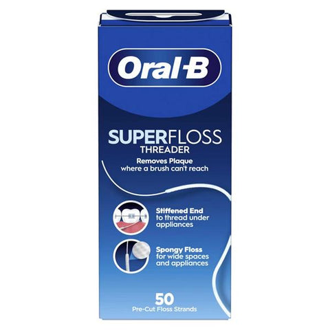 Oral B Superfloss x50 strands