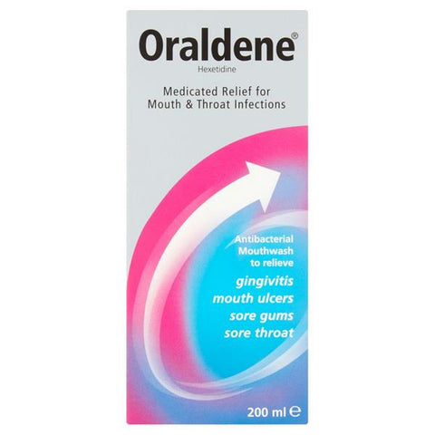 Oraldene 0.1% Gargle Mouthwash 200ml
