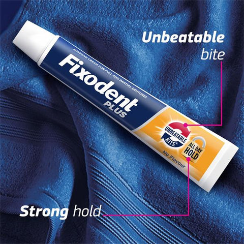 Fixodent Plus Adhesive Cream 40g