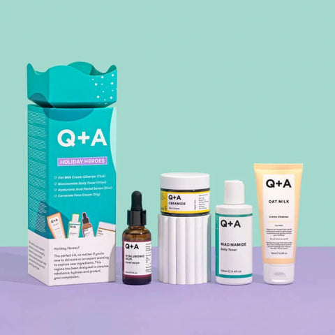 Q+A Holiday Heroes Gift Set