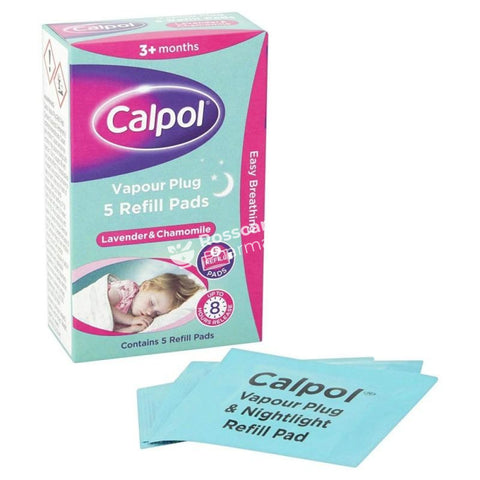 Calpol Vapour Plug x5 Refill Pads