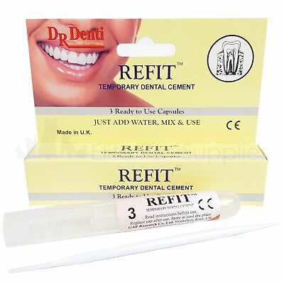 Dr Denti Refit Temporary Dental Cement