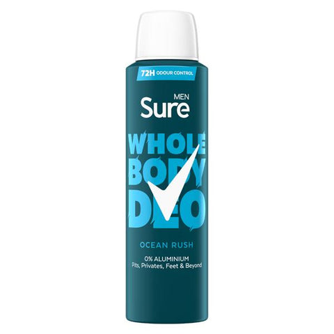 Sure Men Whole Body Deodorant Spray - Ocean Rush
