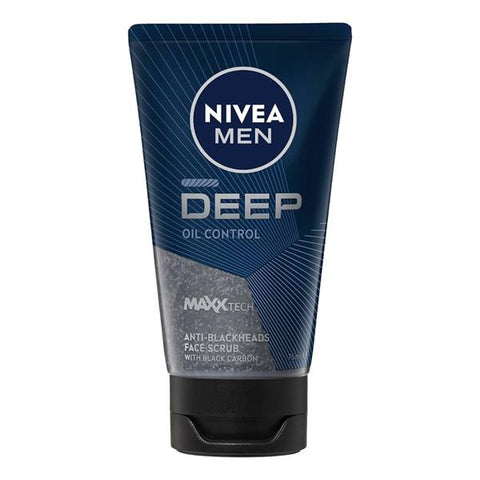 Nivea Men Deep Oil Control Face Scrub 75ml