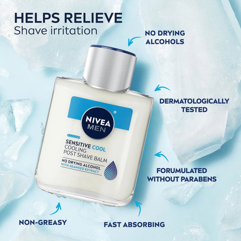 Nivea Men Sensitive Cool Post Shave Balm 100ml