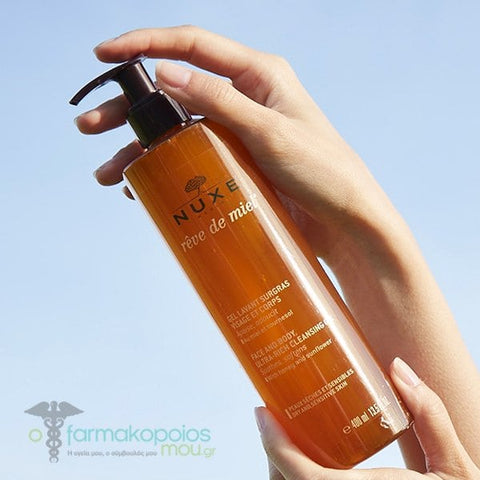 Nuxe Reve De Miel Face & Body Cleansing Gel 400ml