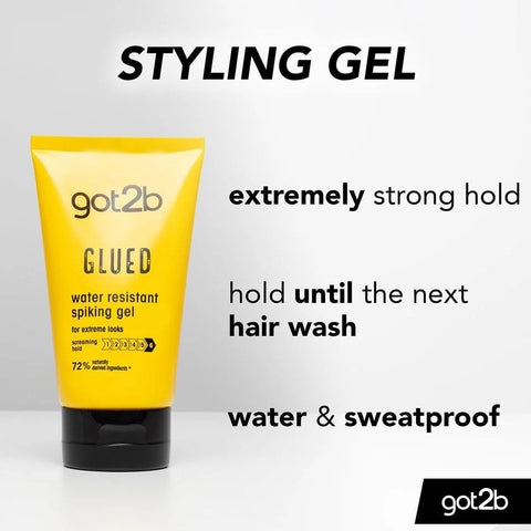 Schwarzkopf got2b Glued Water Resistant Spiking Gel 150ml