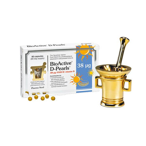 BioActive D-Pearls 1520 IU 80 Capsules
