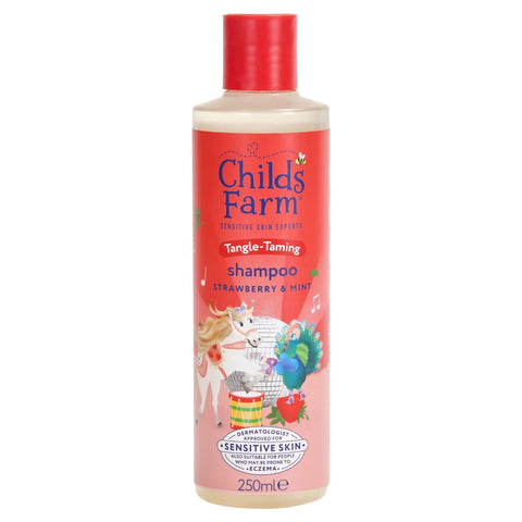 Childs Farm Tangle Taming Shampoo - Strawberry & Mint Scent 250ml