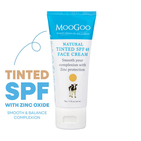 MooGoo Natural Tinted Spf40 Face Cream