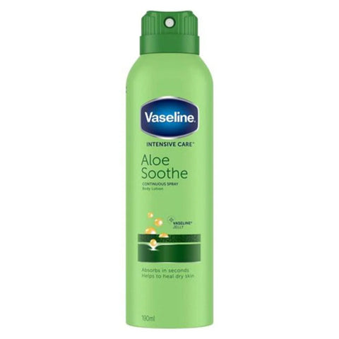 Vaseline Aloe Soothe Body Lotion Spray 190ml
