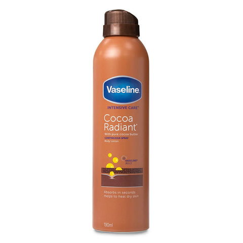 Vaseline Cocoa Radiant Body Lotion Spray 190ml
