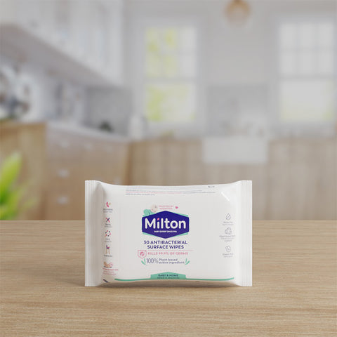 Milton Antibacterial Surface Wipes x30