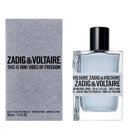 Zadig & Voltaire This Is Him! Vibes Of Freedom Eau De Toilette 50ml