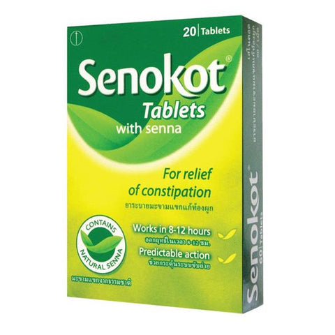 Senokot 7.5mg Tablets - 20 Pack