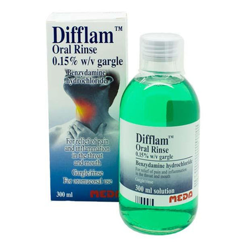 Difflam Oral Rinse 0.15% - 300ml